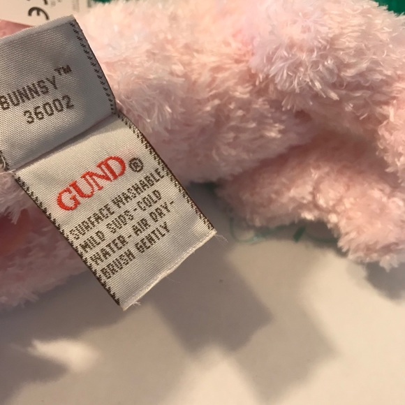VHTF Vintage Rare Gund Bunnsy Plush Bunny #36002 - Picture 10 of 16